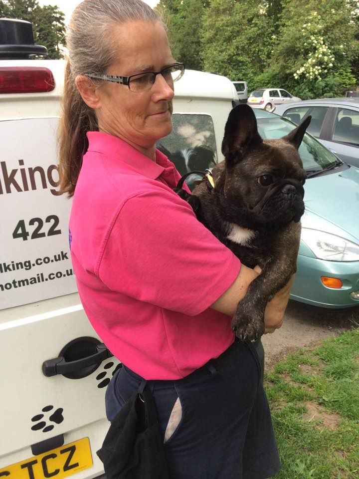 Jill Manns, founder of Carry On Dog Walking